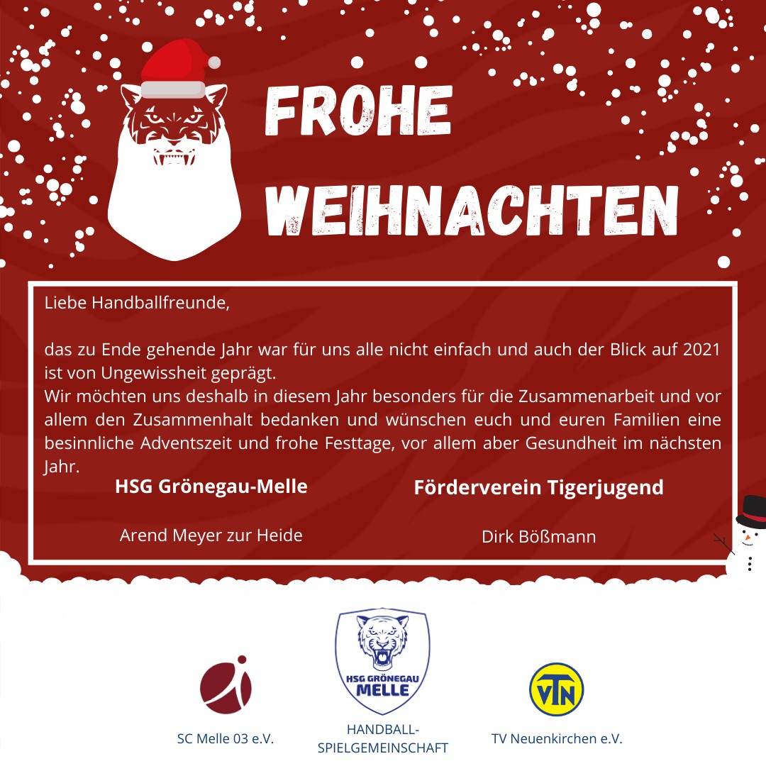 Frohe Weihnachten 2020